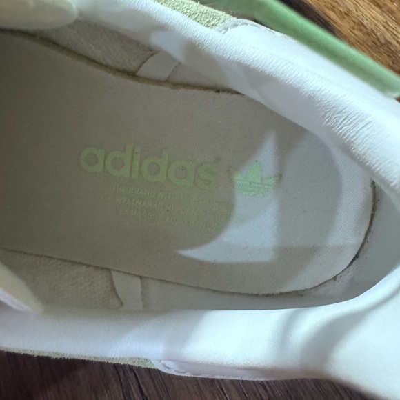 Adidas Women's Mint and White Sneakers - Picture 8 of 8